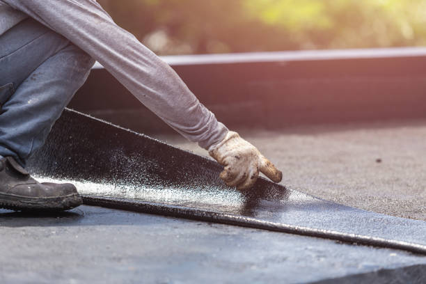 Professional Exterior Waterproofing technician working in Stockbridge, GA